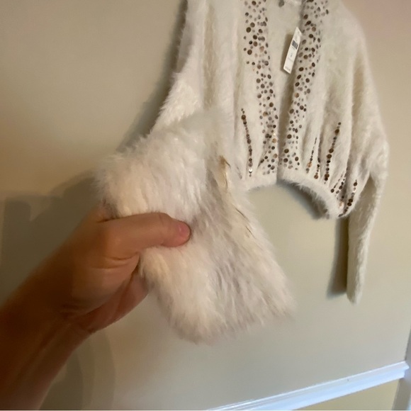 Anthropologie Knitted & Knotted Soiree Cardigan Sweater Size Medium NWT - Picture 15 of 16